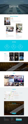 Revived a Corporate Category Bootstrap Responsive Web Template