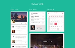 Exclude UI Kit a Flat Bootstrap Responsive Web Template