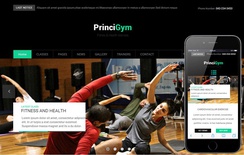 Princi Gym a Sports Category Flat Bootstrap Responsive Web Template