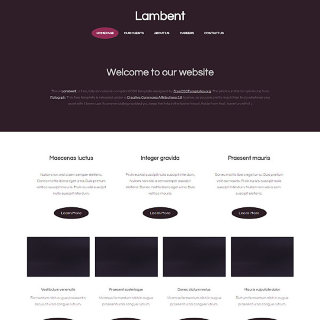 Lambent: CSS Templates | TEMPLATED
