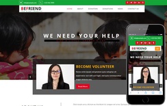 Befriend a Society & People Category Bootstrap Responsive Web Template