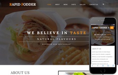 Rapid Fodder a Hotels and Restaurants Category Flat Bootstrap Responsive Web Template