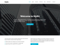 MyBiz - Free Business Bootstrap Theme | BootstrapMade