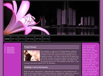 Purple Beauty Free CSS Template