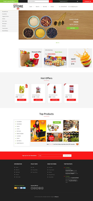 Grocery Store – Ecommerce Category Flat Bootstrap Responsive Website Template