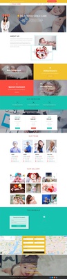 Child Care Medical Category Bootstrap Responsive Web Template
