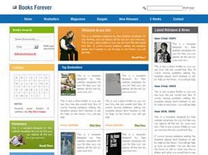 Books Forever Free CSS Template