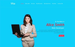 Vita a Personal Category Bootstrap Responsive Web Template