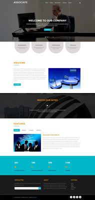 Associate a Corporate Business Category Flat Bootstrap Responsive Website Template