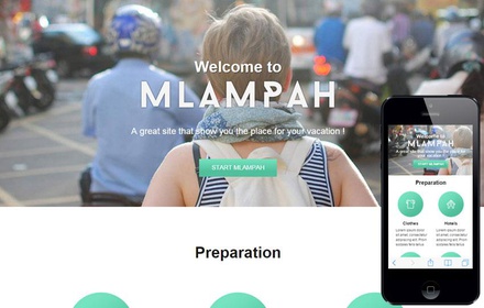 Mlampah a Travel Category Flat Bootstrap Responsive Web Template