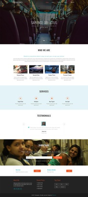 Passengers a Transportation Category Bootstrap Responsive Web Template