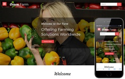 Green Farm an Agriculture Category Bootstrap Responsive Web Template