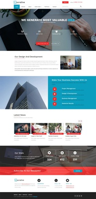 Lucrative a Corporate Business Category Flat Bootstrap Responsive Web Template