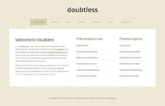 Doubtless:  | TEMPLATED