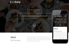 Cookery A Food Category Flat Bootstrap Responsive Web Template