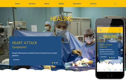 Healing a Medical Category Flat Bootstrap Responsive Web Template