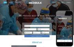 Medibulk Medical Category Bootstrap Responsive Web Template