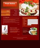 Food online template