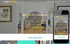 Home Modeling an Interior Category Bootstrap Responsive Web Template