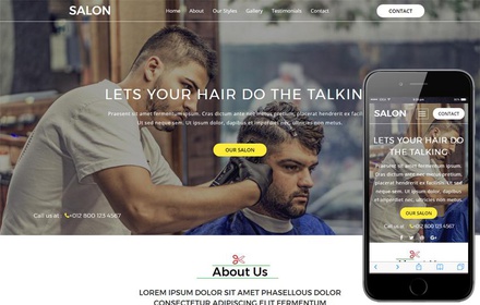 Salon a Beauty Category Bootstrap Responsive Web Template