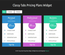 Classy Tabs Pricing Plans Widget a Flat Responsive Widget Template