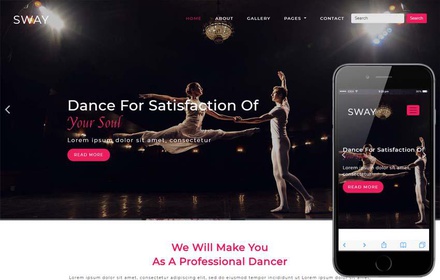 Sway Entertainment Category Bootstrap Responsive Web Template