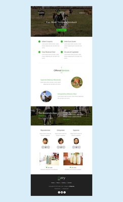 Dairy Farm An Agriculture Category Email Template
