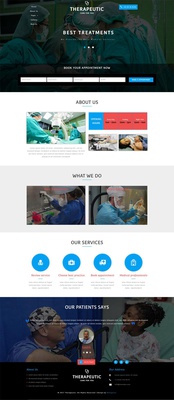 Therapeutic a Medical Category Flat Bootstrap Responsive Web Template