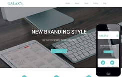 Galaxy a Corporate Multipurpose Flat Bootstrap Responsive Web Template