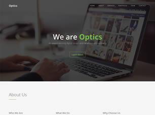 Optics Free CSS Template