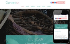 Generous a Charity Category Flat Bootstrap Responsive Web Template