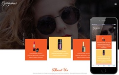 Gorgeous a Fashion Category Flat Bootstrap Responsive Web Template