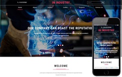 In Industry an Industrial Category Bootstrap Responsive Web Template