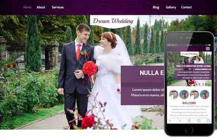 Dream Wedding a Wedding Planner Flat Bootstrap Responsive Web Template