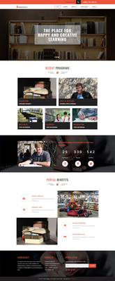 Andragogy an Education Category Bootstrap Responsive Web Template