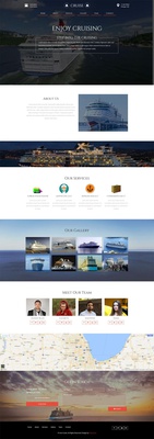 Cruise a Travel Category Flat Bootstrap Responsive Web Template