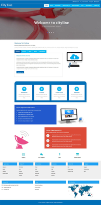 City Line a Corporate Category Bootstrap Responsive Web Template