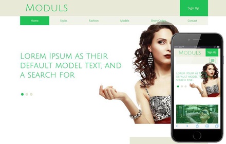 Moduls a Fashion Category Flat Bootstrap Responsive Web Template
