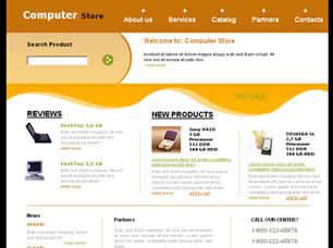 Computer Store Free CSS Template