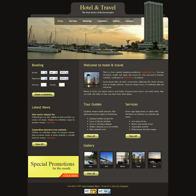 Hotel Template