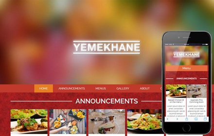 Yemekhane a Food Category Flat Bootstrap Responsive Web Template