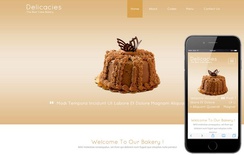 Delicacies a Food Category Flat Bootstrap Responsive Web Template
