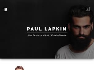 Paul Lapkin Free CSS Template