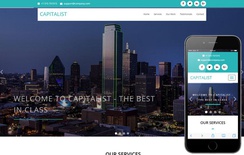 Capitalist a Corporate Category Flat Bootstrap Responsive Web Template