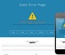 Static Error Page a Flat Bootstrap Responsive Web Template
