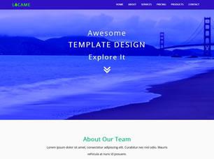 LOCAME Free CSS Template