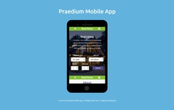 Praedium Mobile App A Mobile App Flat Bootstrap Responsive Web Template