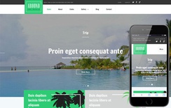 Around a Travel Category Responsive Web Template