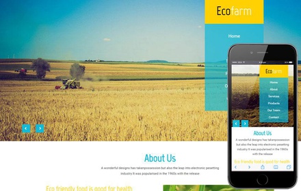 Eco Farm a Agriculture Category Flat Bootstrap Responsive Web Template