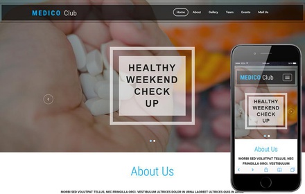 Medico Club a Medical Category Bootstrap Responsive Web Template